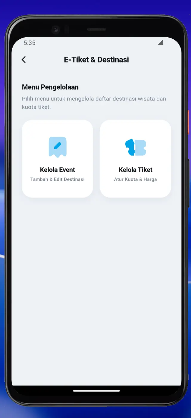 Even&Ticket Management Page