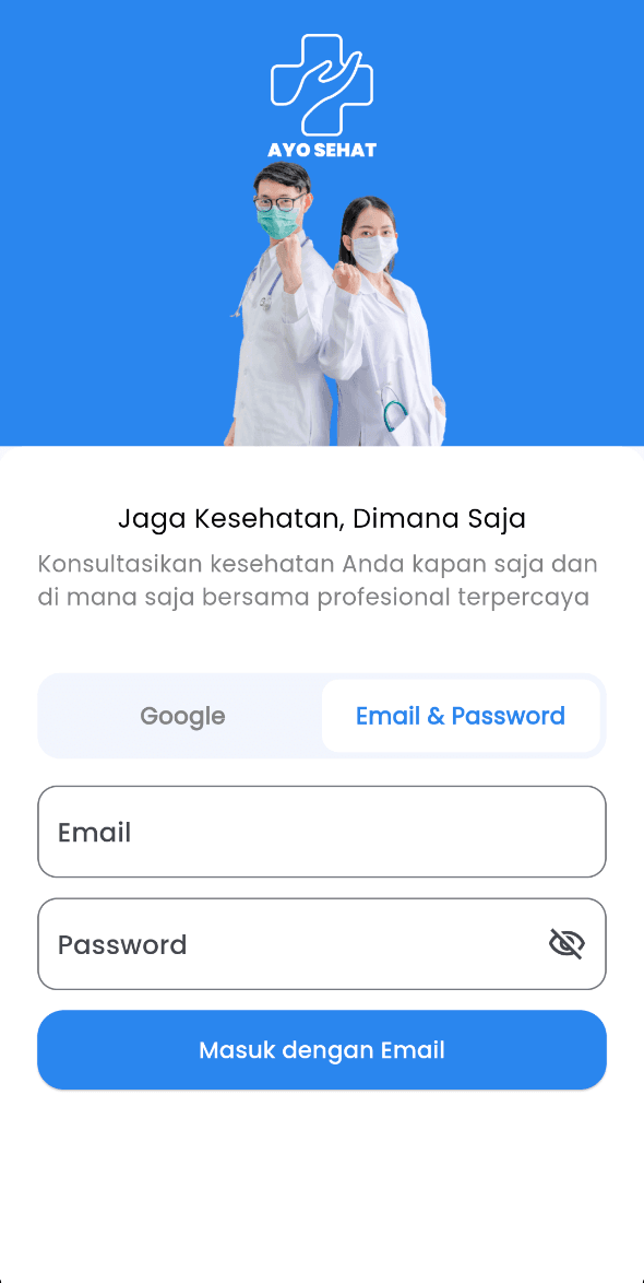 On Boarding Page