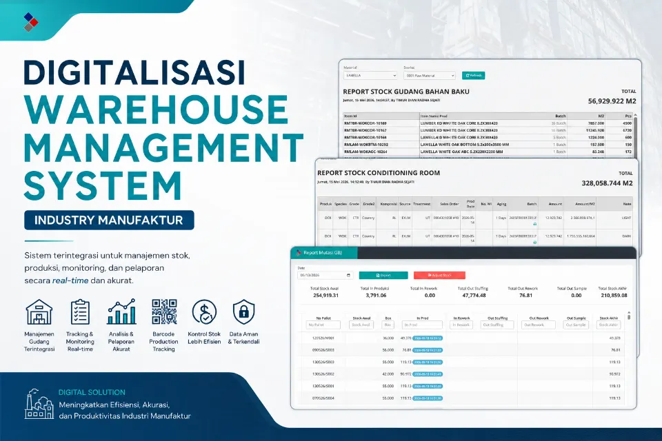 Warehouse Management System (Industry Manufaktur)
