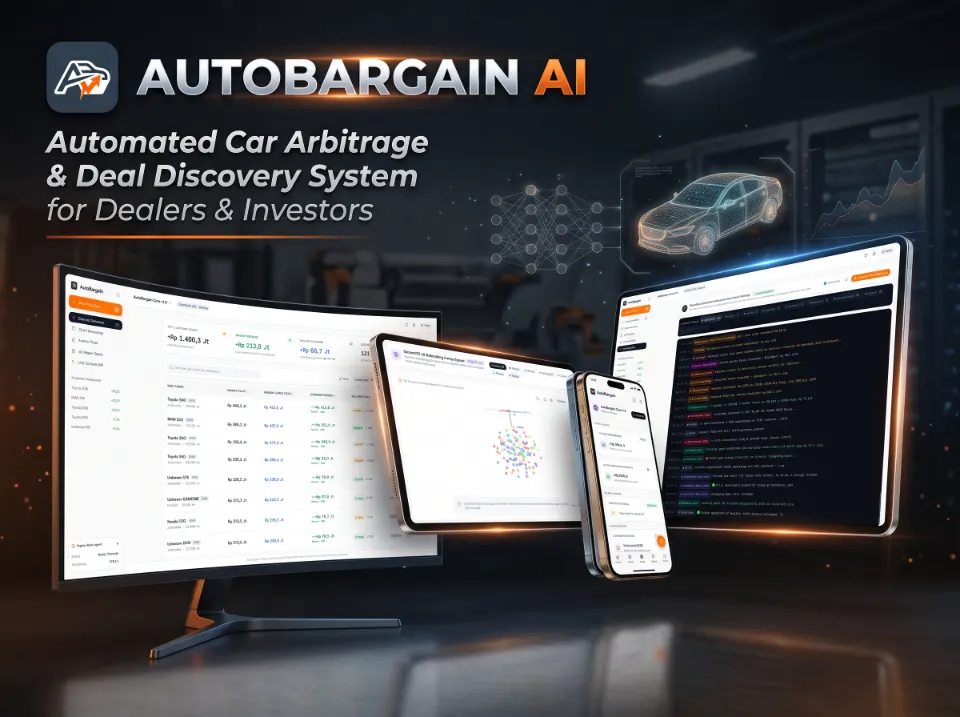AutoBargain AI - Radar Arbitrase Mobil Bekas