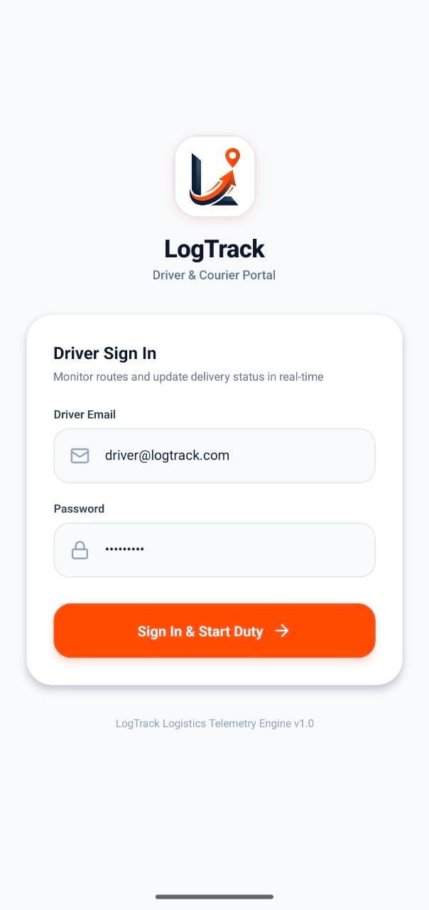 Login Screen
